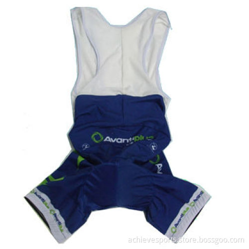 Custom cycling bib shorts, with 100% polyester sublimation